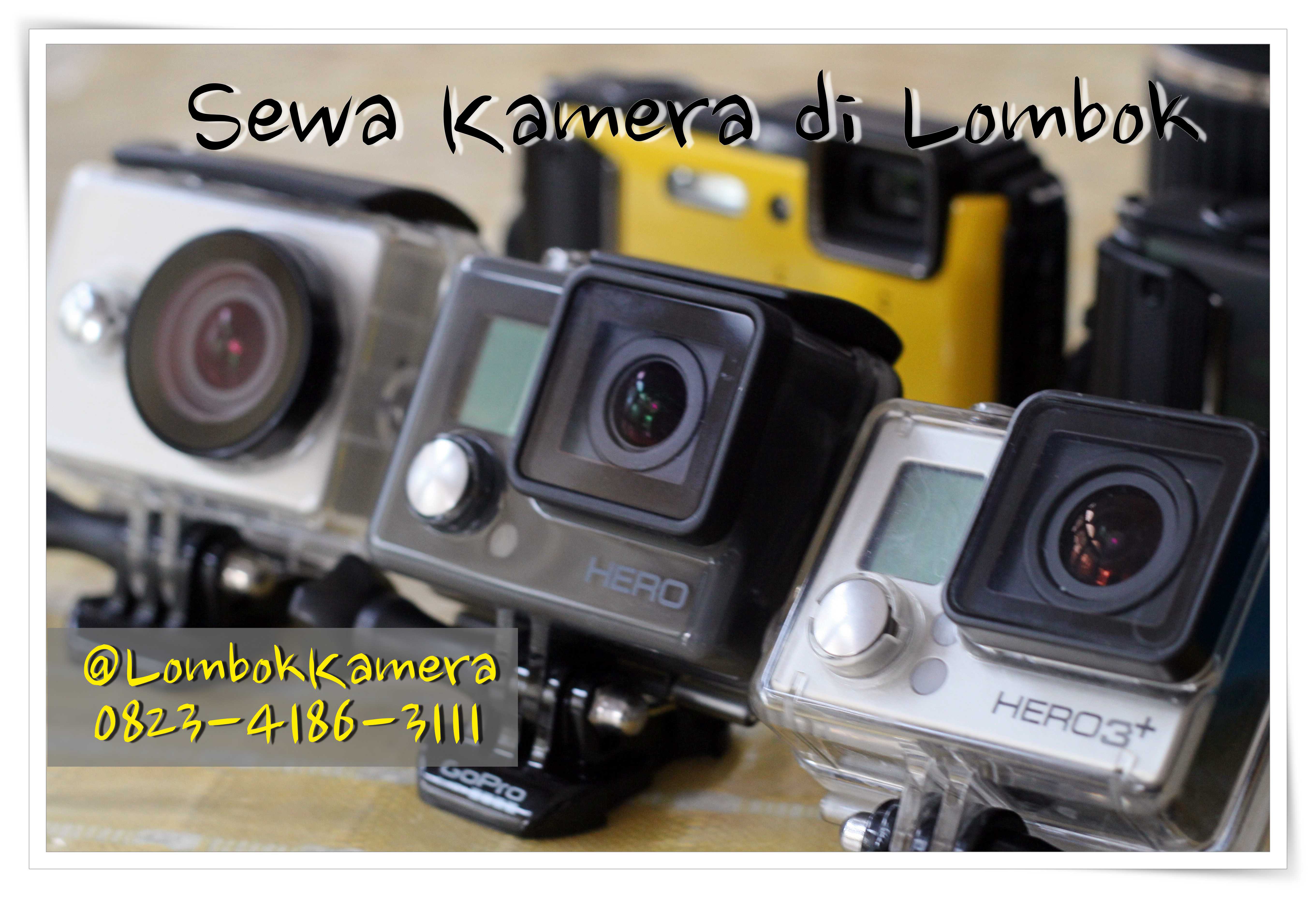 Sewa Kamera di Lombok GoPro XiaoMi Yi Nikon – Nyewain