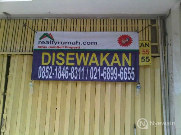 Sewa Toko  di  Depok  Nyewain